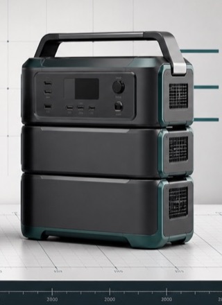 Generic high-capacity portable power station